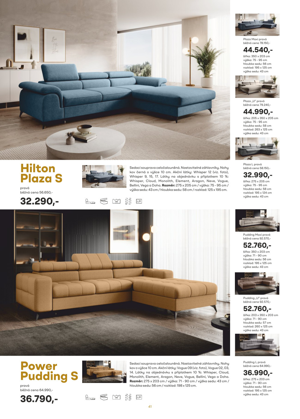 Leták Kasvo nábytek katalog - strana 41