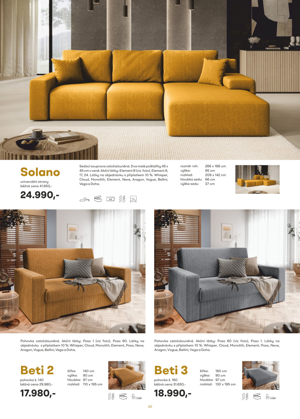 Leták Kasvo nábytek katalog - strana 42