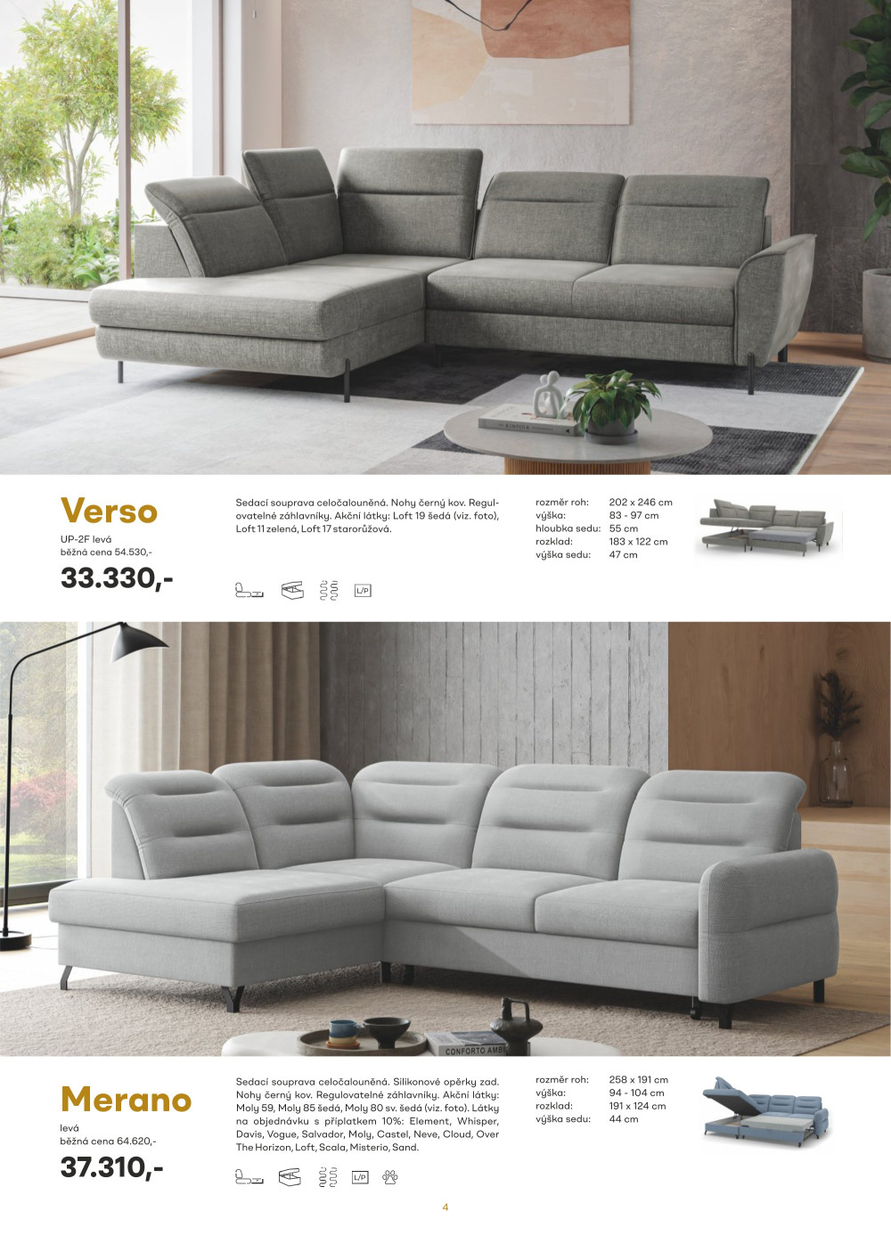 Leták Kasvo nábytek katalog - strana 4