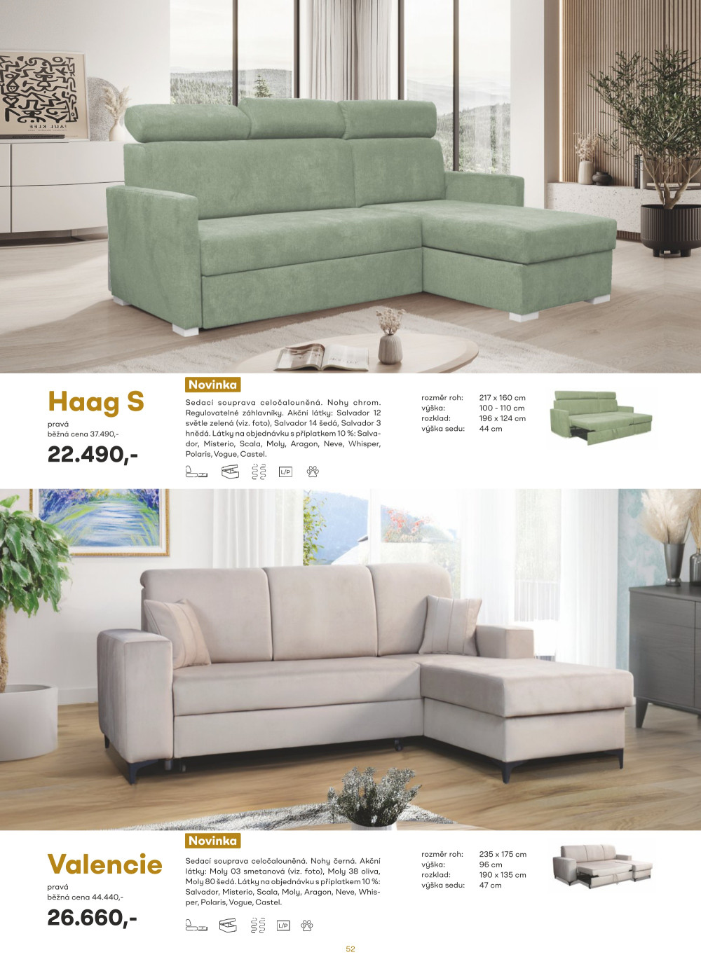 Leták Kasvo nábytek katalog - strana 52