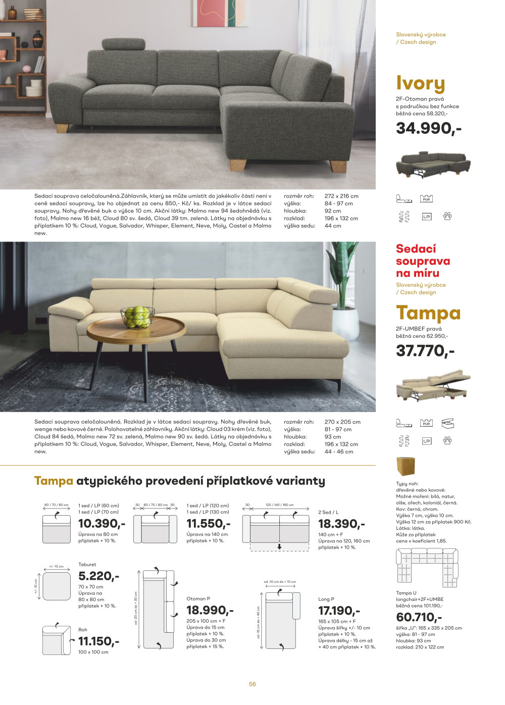 Leták Kasvo nábytek katalog - strana 56