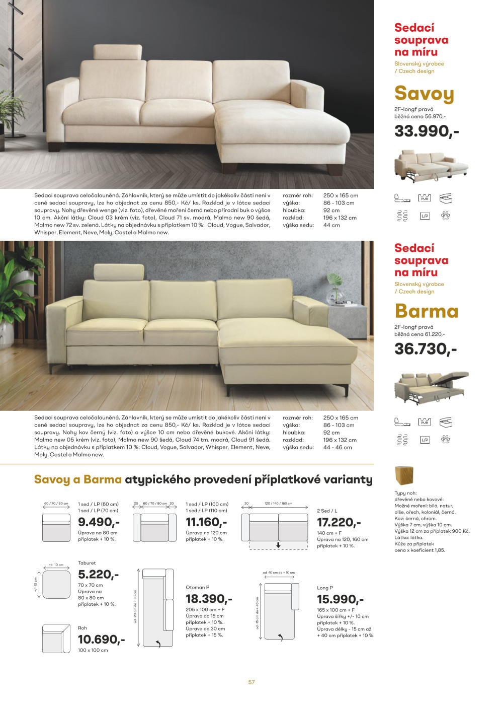 Leták Kasvo nábytek katalog - strana 57