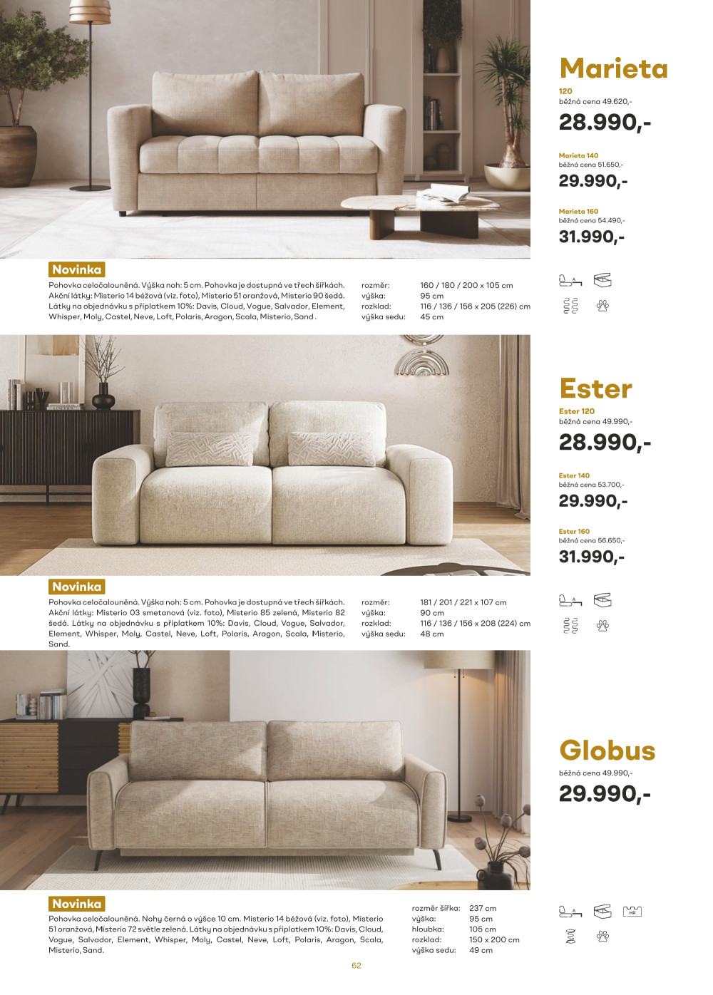 Leták Kasvo nábytek katalog - strana 62