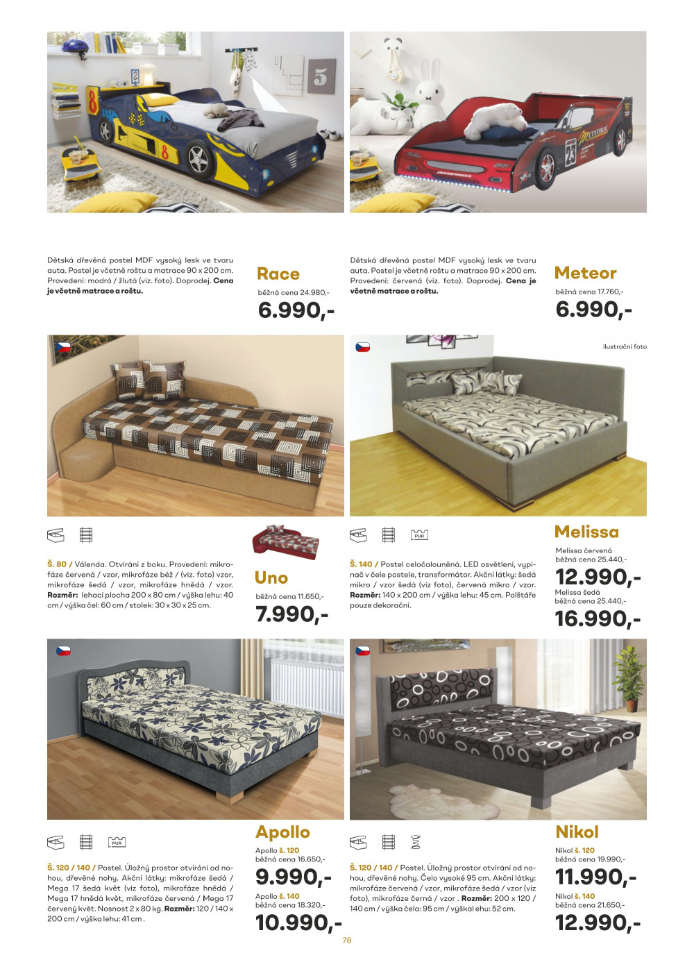 Leták Kasvo nábytek katalog - strana 78