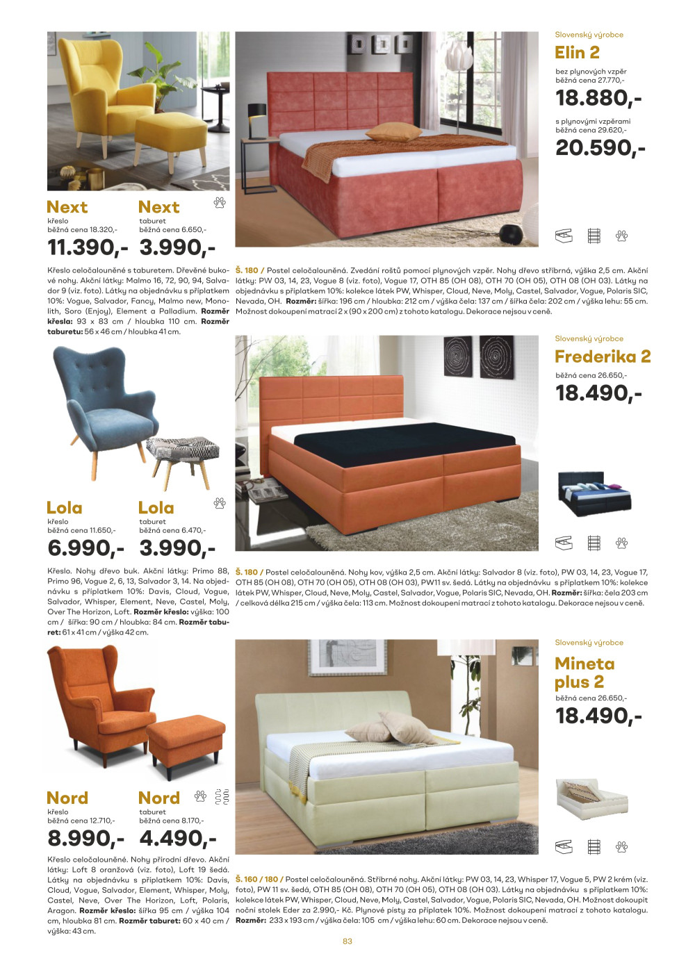 Leták Kasvo nábytek katalog - strana 83