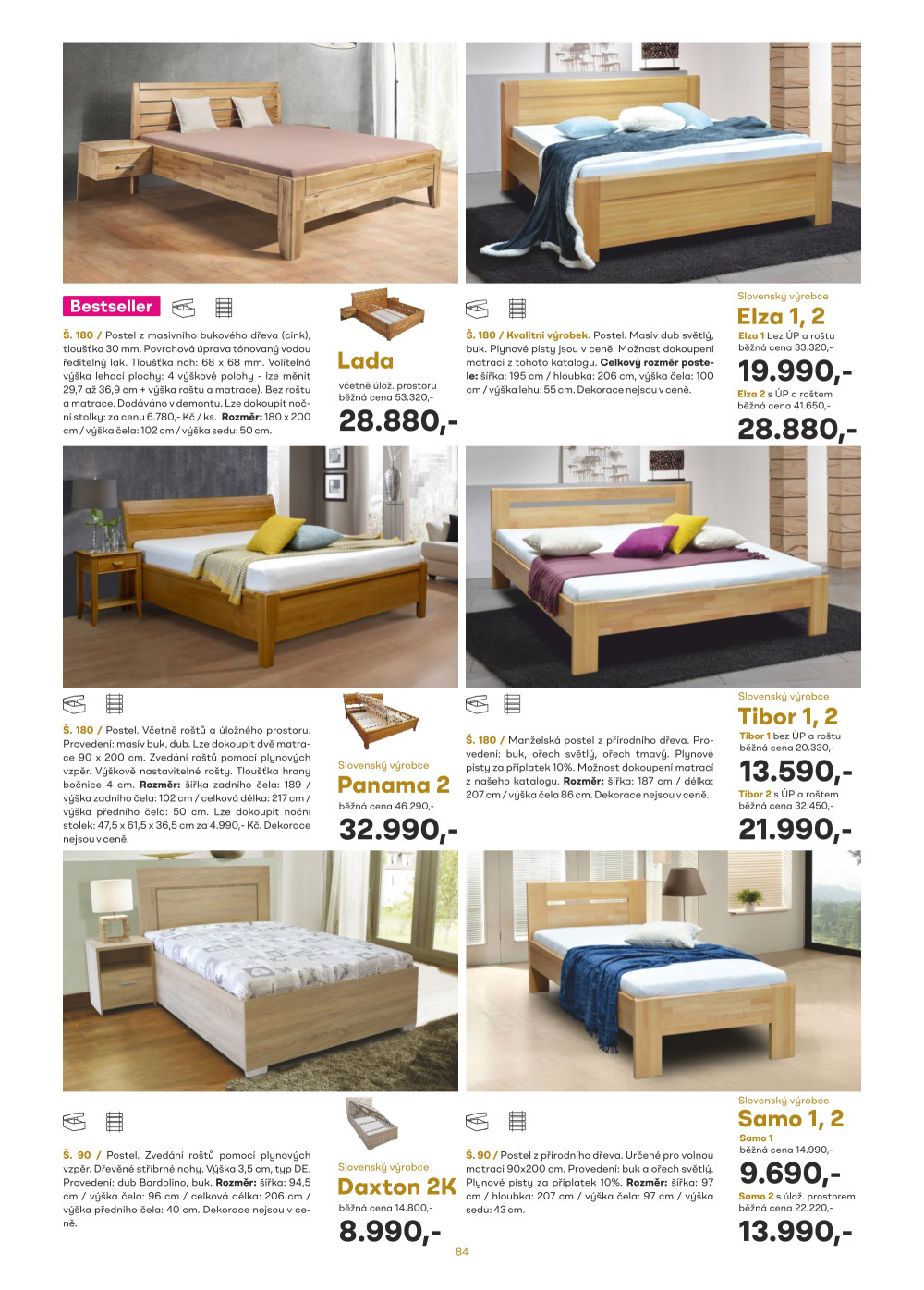 Leták Kasvo nábytek katalog - strana 84