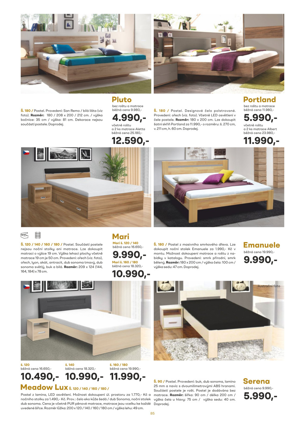 Leták Kasvo nábytek katalog - strana 85