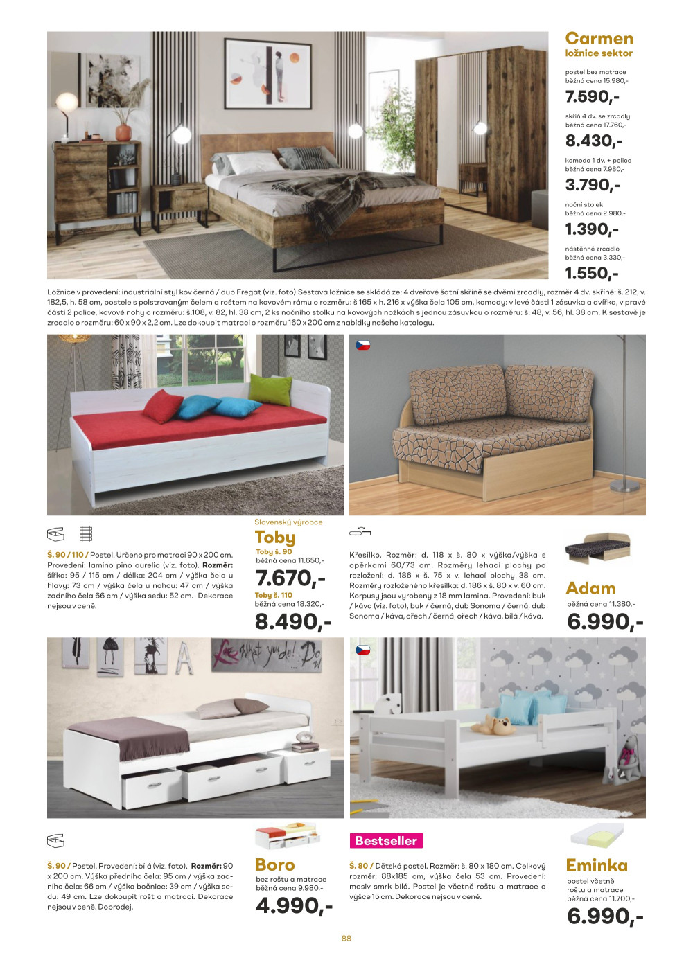 Leták Kasvo nábytek katalog - strana 88