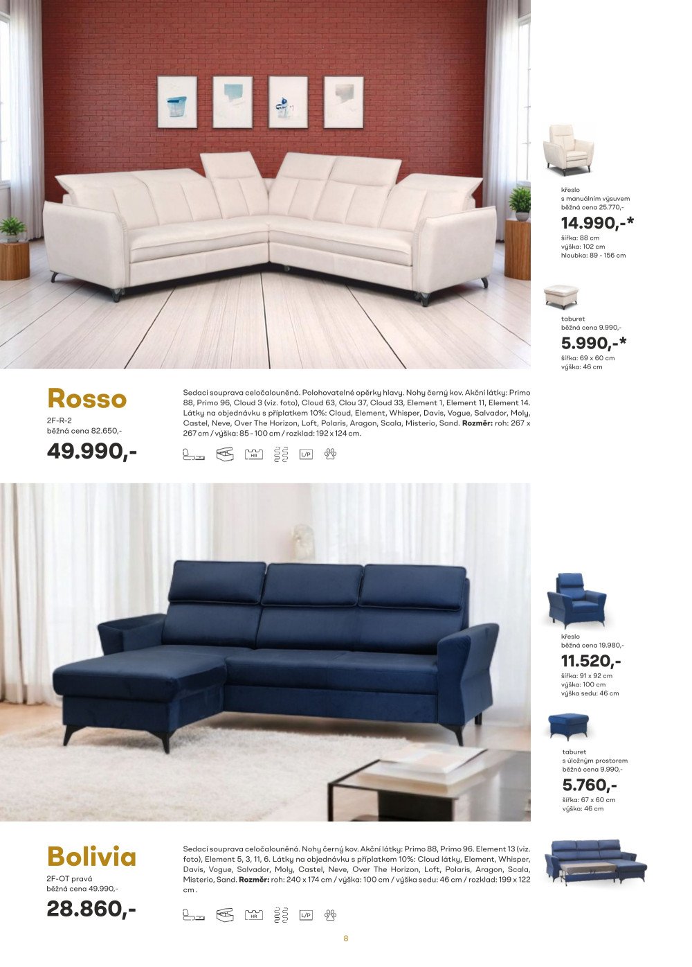 Leták Kasvo nábytek katalog - strana 8