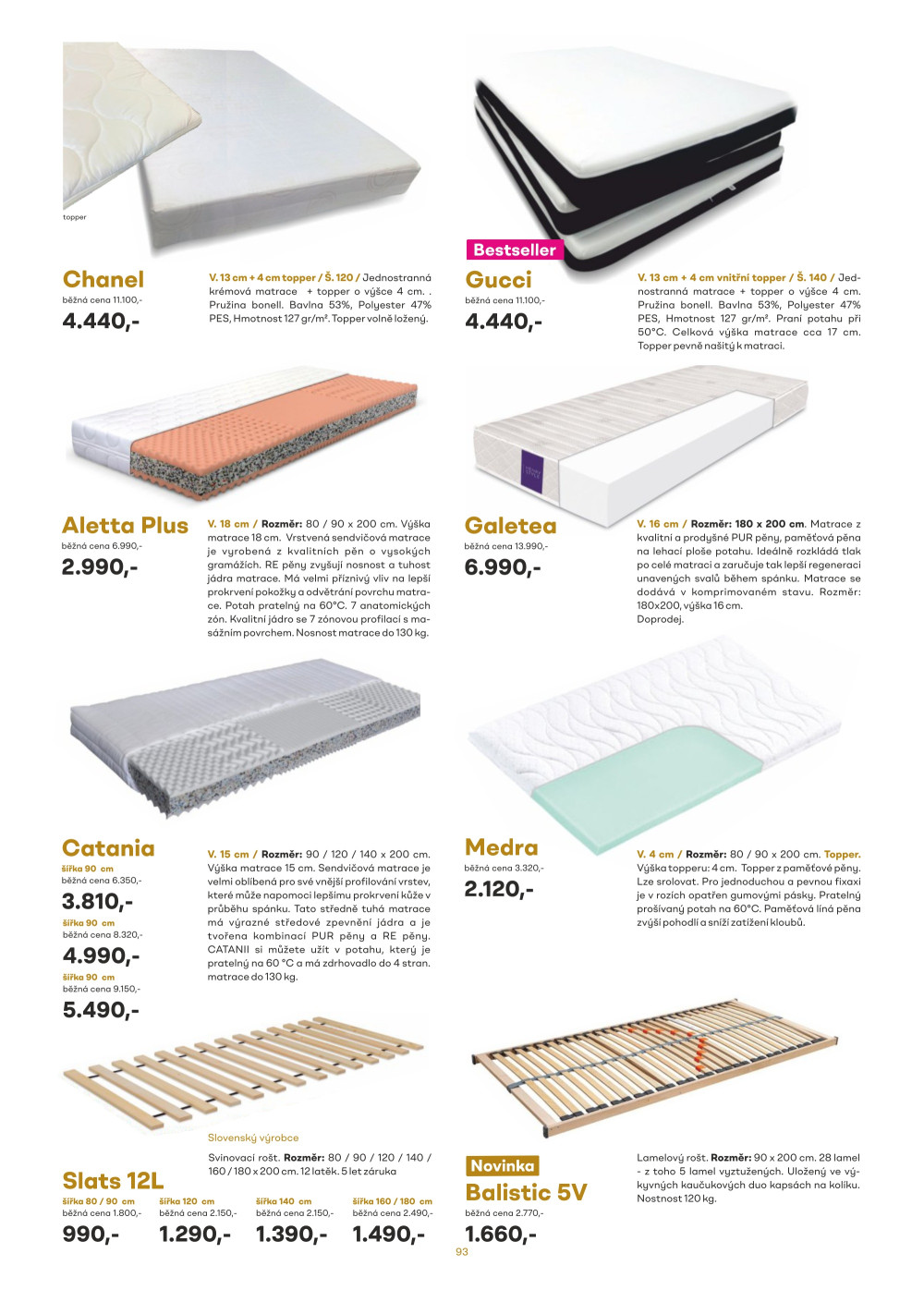 Leták Kasvo nábytek katalog - strana 93