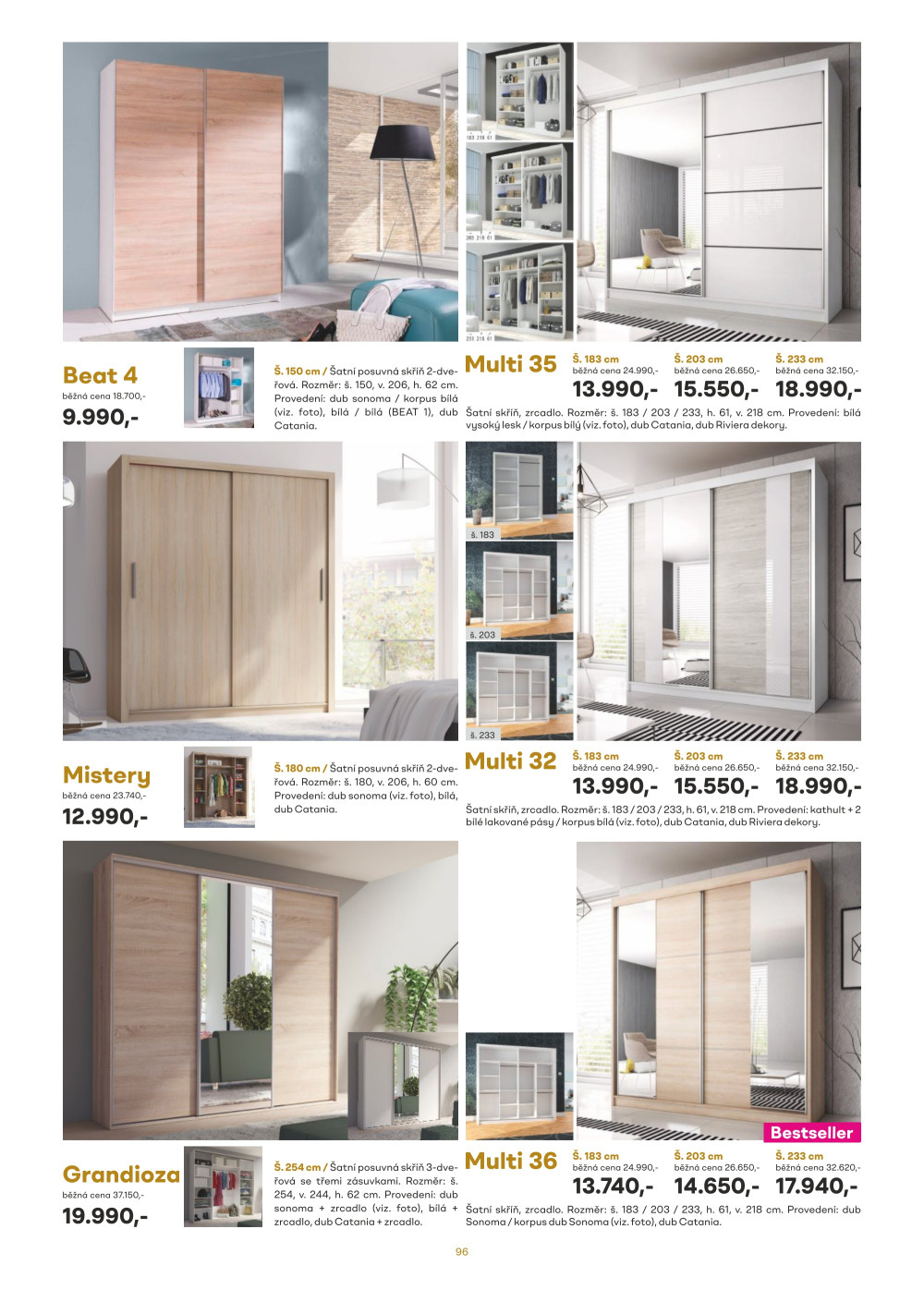 Leták Kasvo nábytek katalog - strana 96