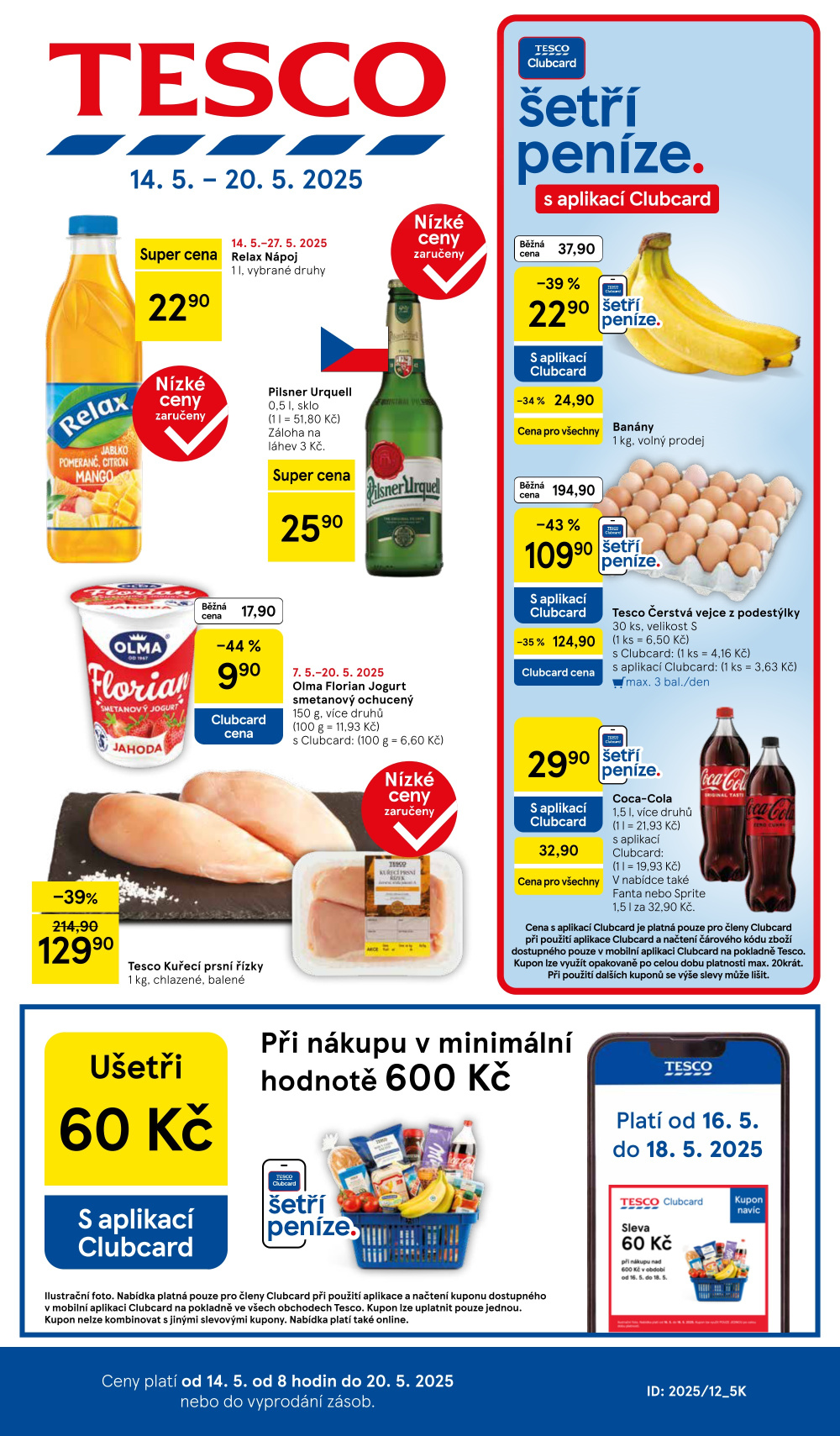 Leták Tesco hypermarket leták - strana 1