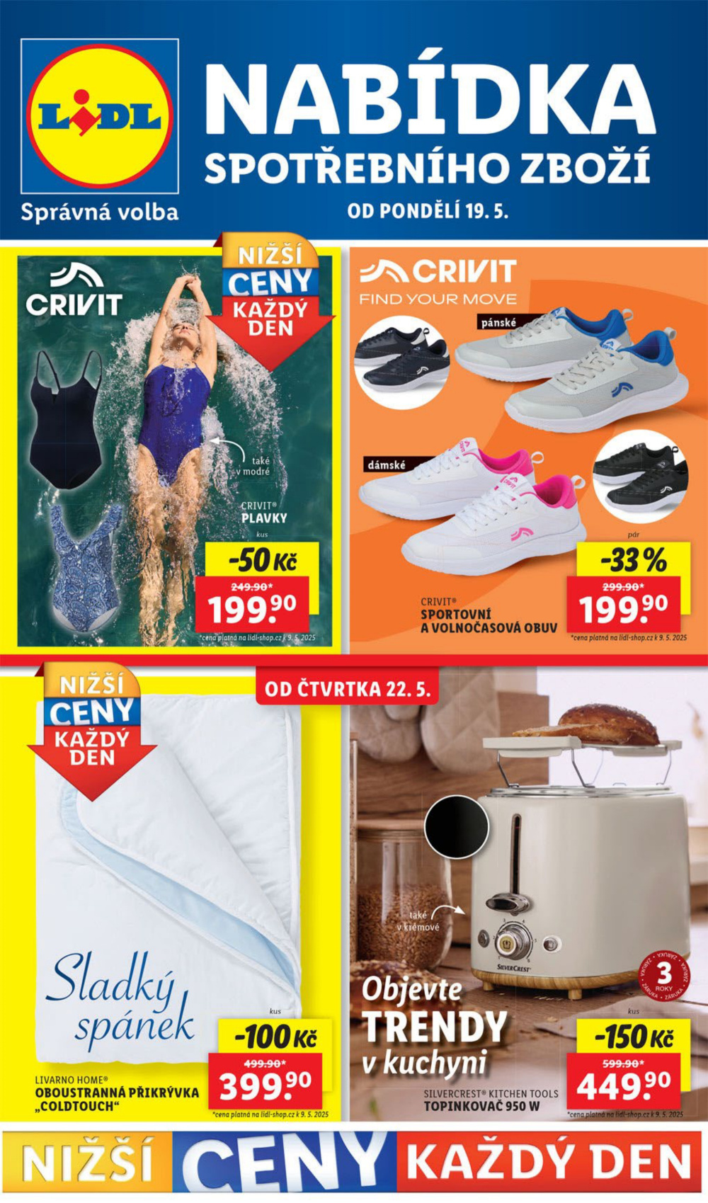 Leták Lidl leták - Nabídka spotřebního zboží - strana 1