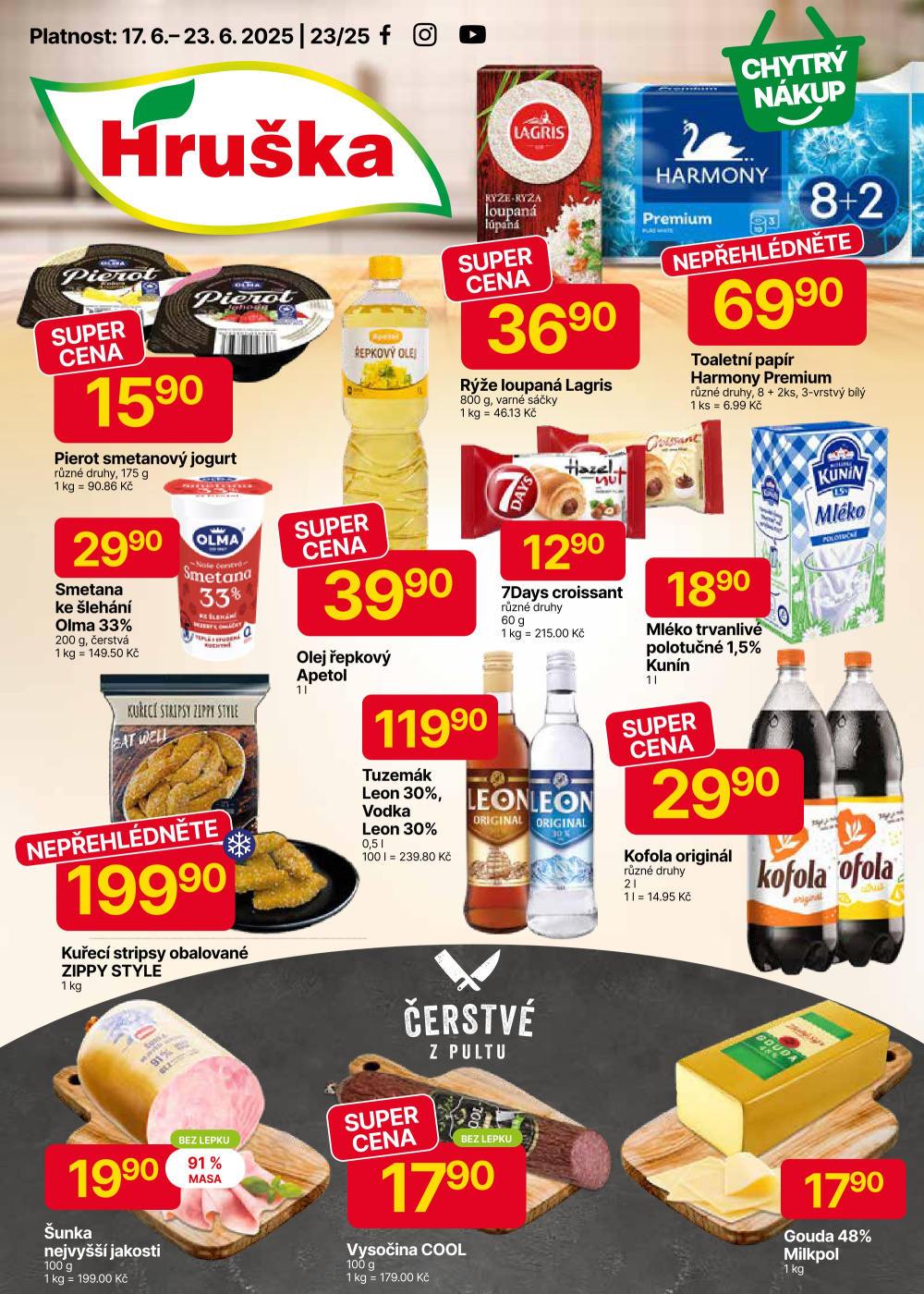Leták Hruška leták - strana 1