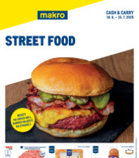 Akční leták Makro  - Street Food