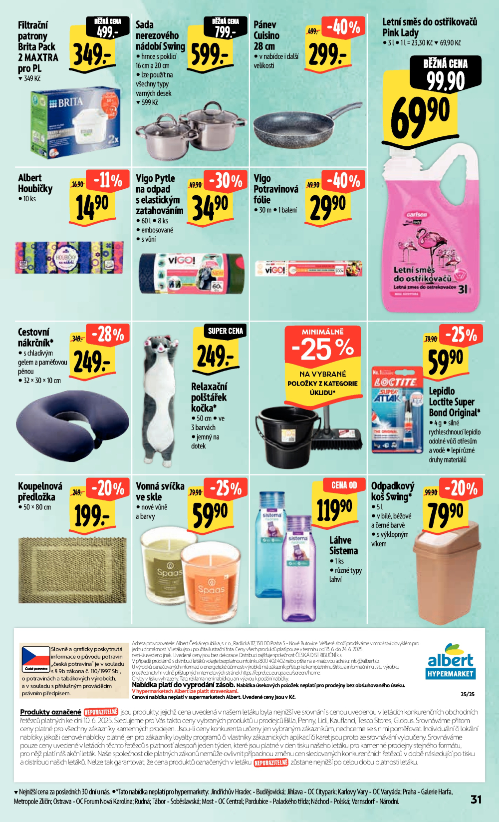 Leták Albert Hypermarket leták - strana 39