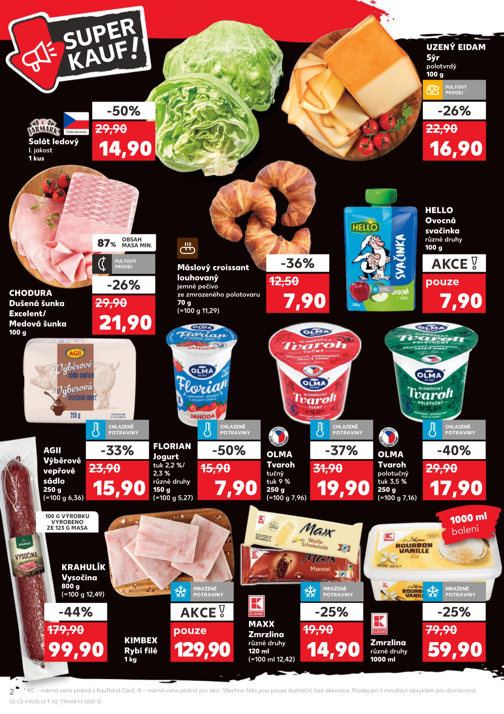 Leták Kaufland leták Praha 4 - Michle - strana 2