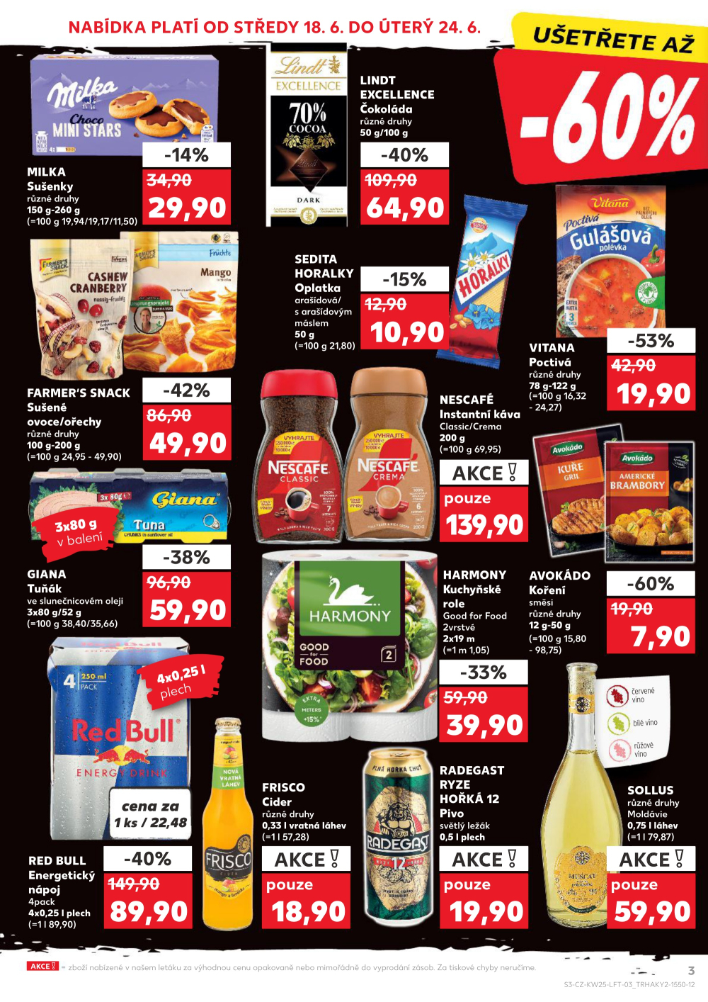Leták Kaufland leták Praha 4 - Michle - strana 3