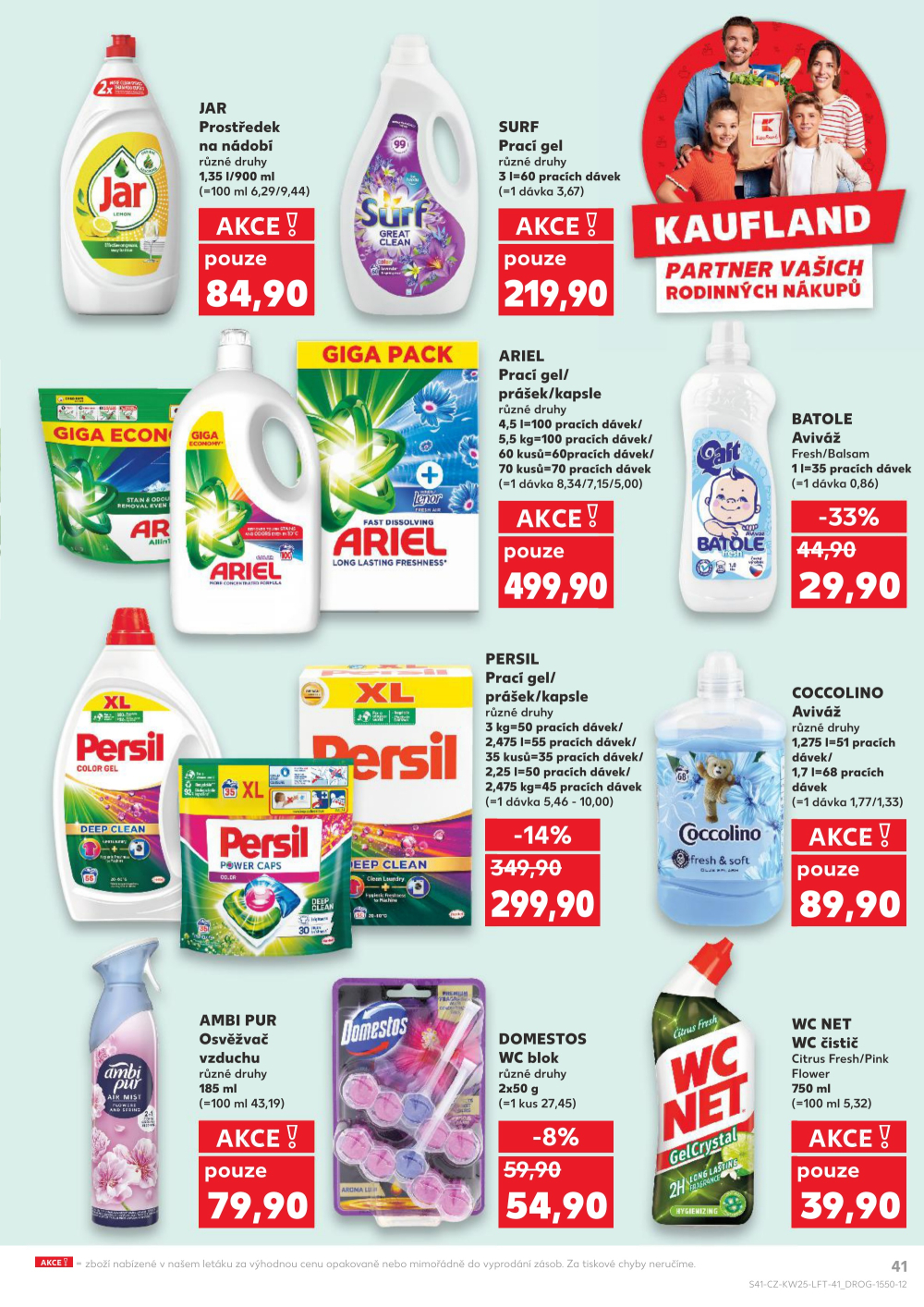 Leták Kaufland leták Praha 4 - Michle - strana 41