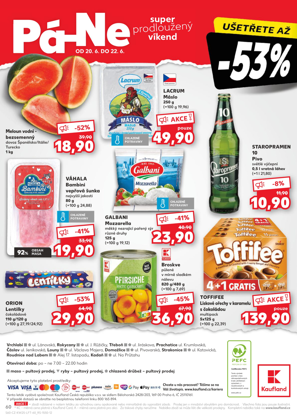 Leták Kaufland leták Kadaň - strana 60