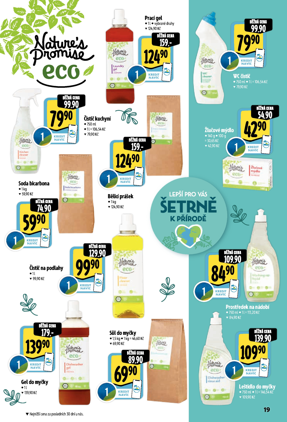 Leták Albert Hypermarket - Nakupujte lépe a udržitelně - strana 19