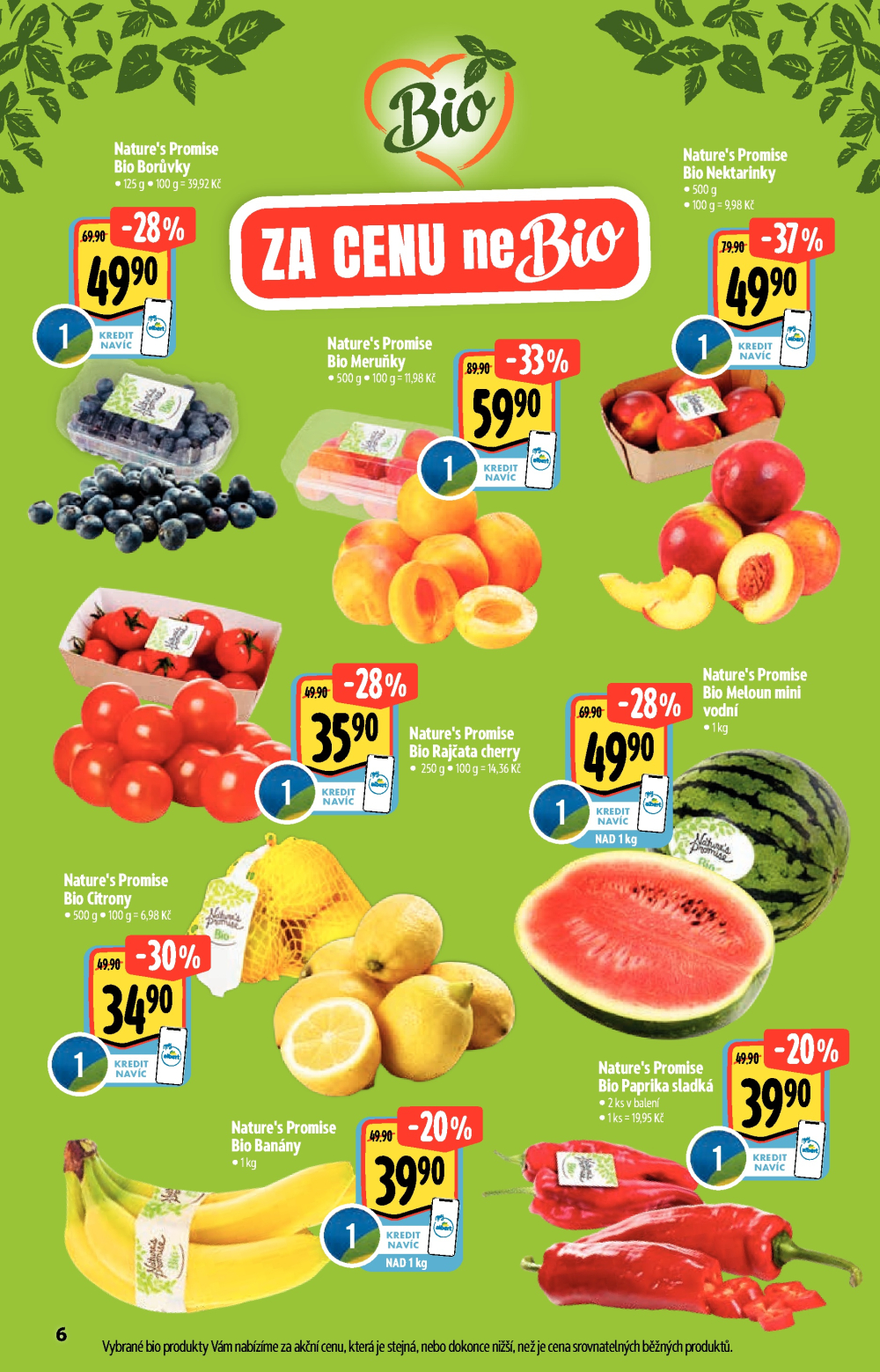 Leták Albert Supermarket - Nakupujte lépe a udržitelně - strana 6