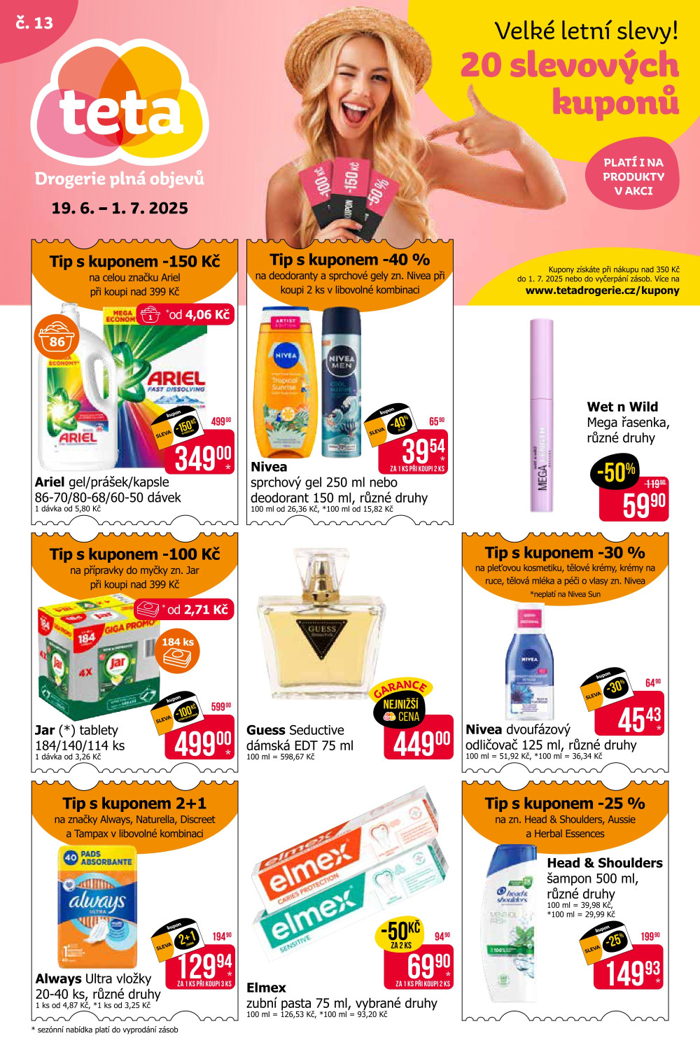 Leták Teta drogerie leták - strana 1