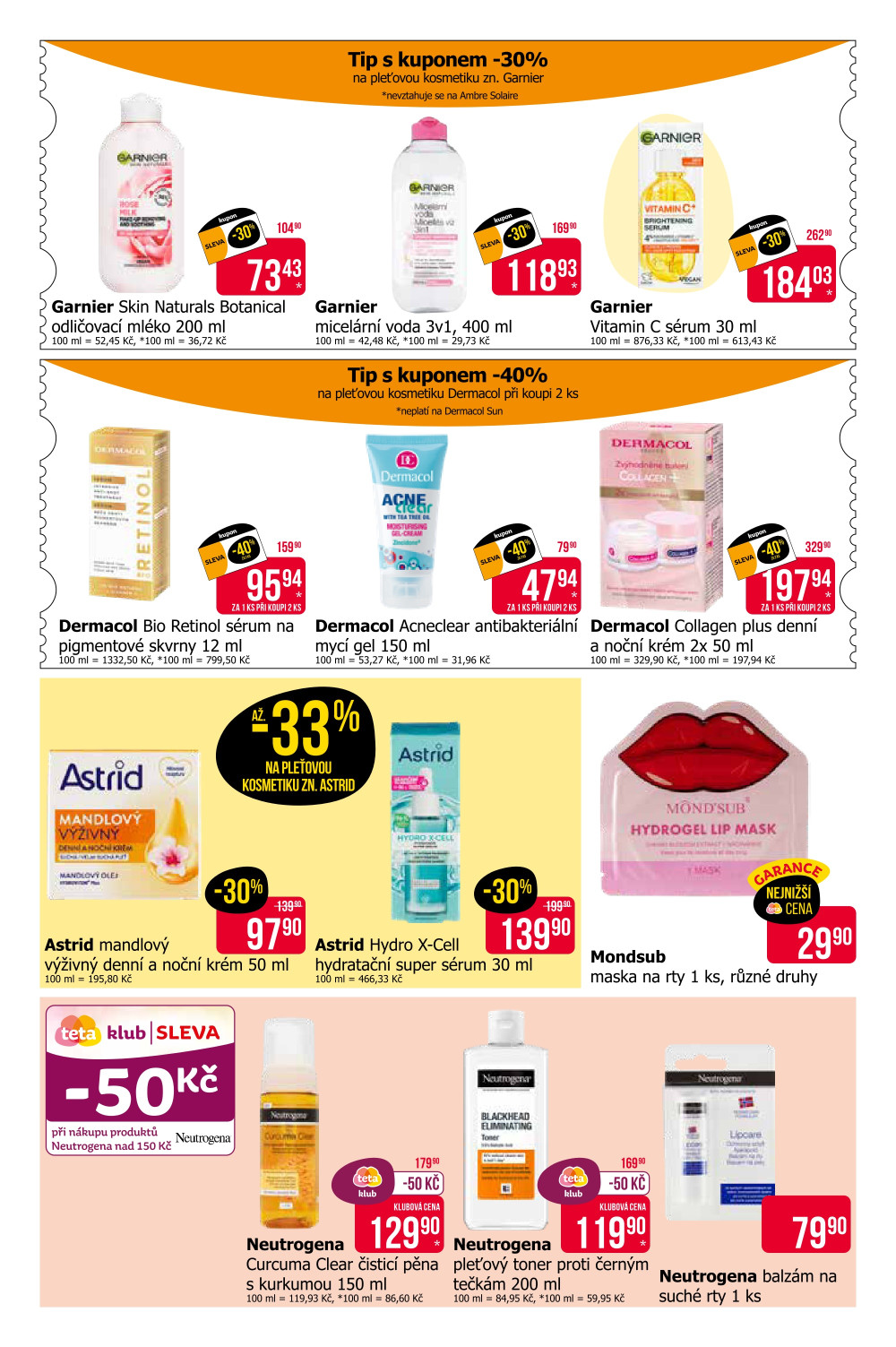 Leták Teta drogerie leták - strana 6