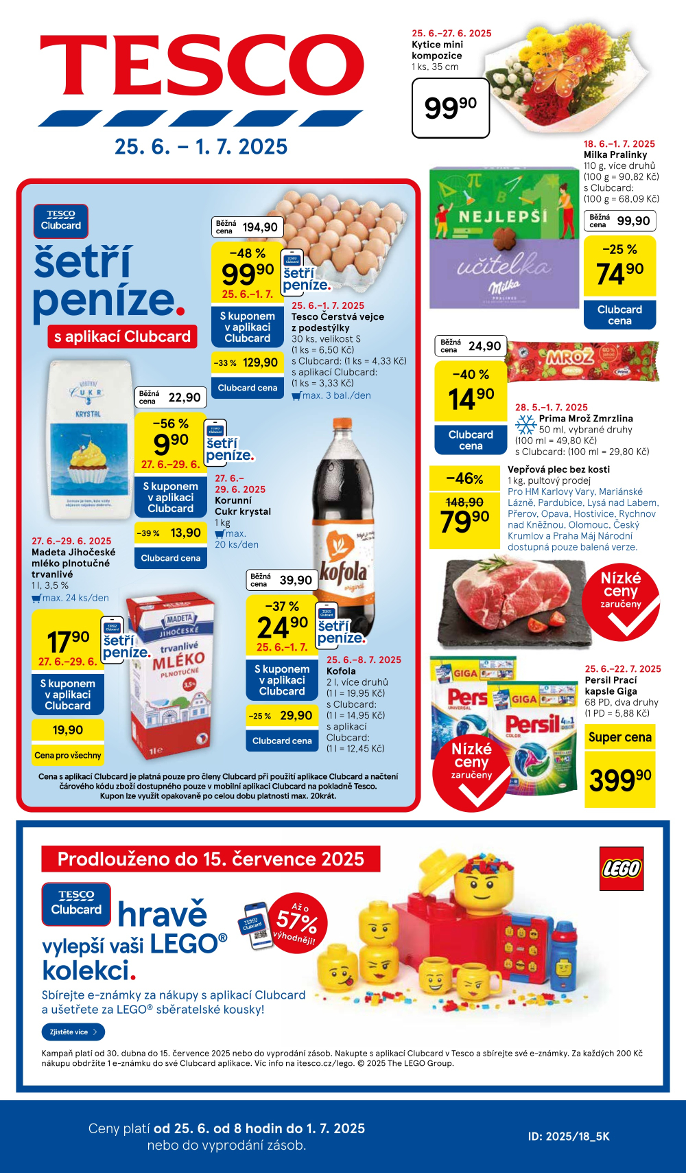 Leták Tesco hypermarket leták - strana 1