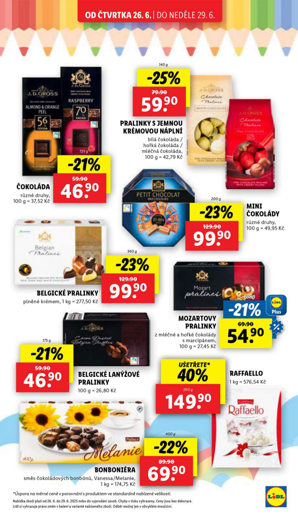 Leták Lidl leták od čtvrtka - Škola končí, zábava začíná - strana 21