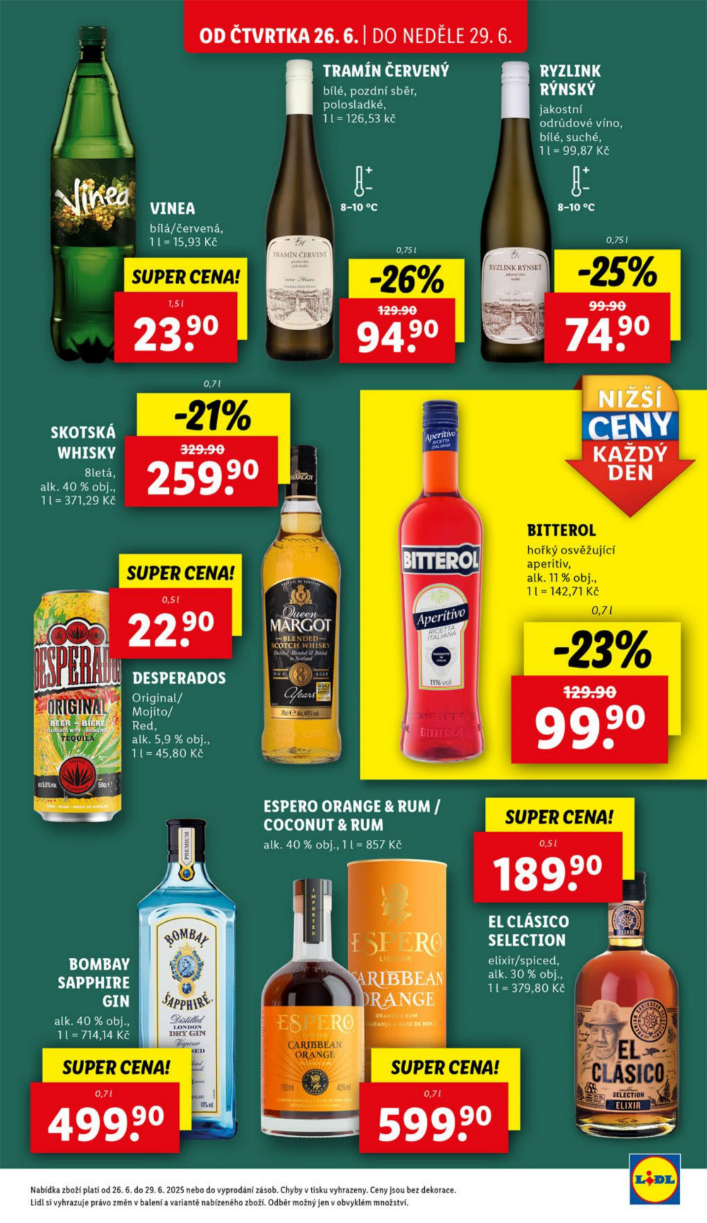 Leták Lidl leták od čtvrtka - Škola končí, zábava začíná - strana 25