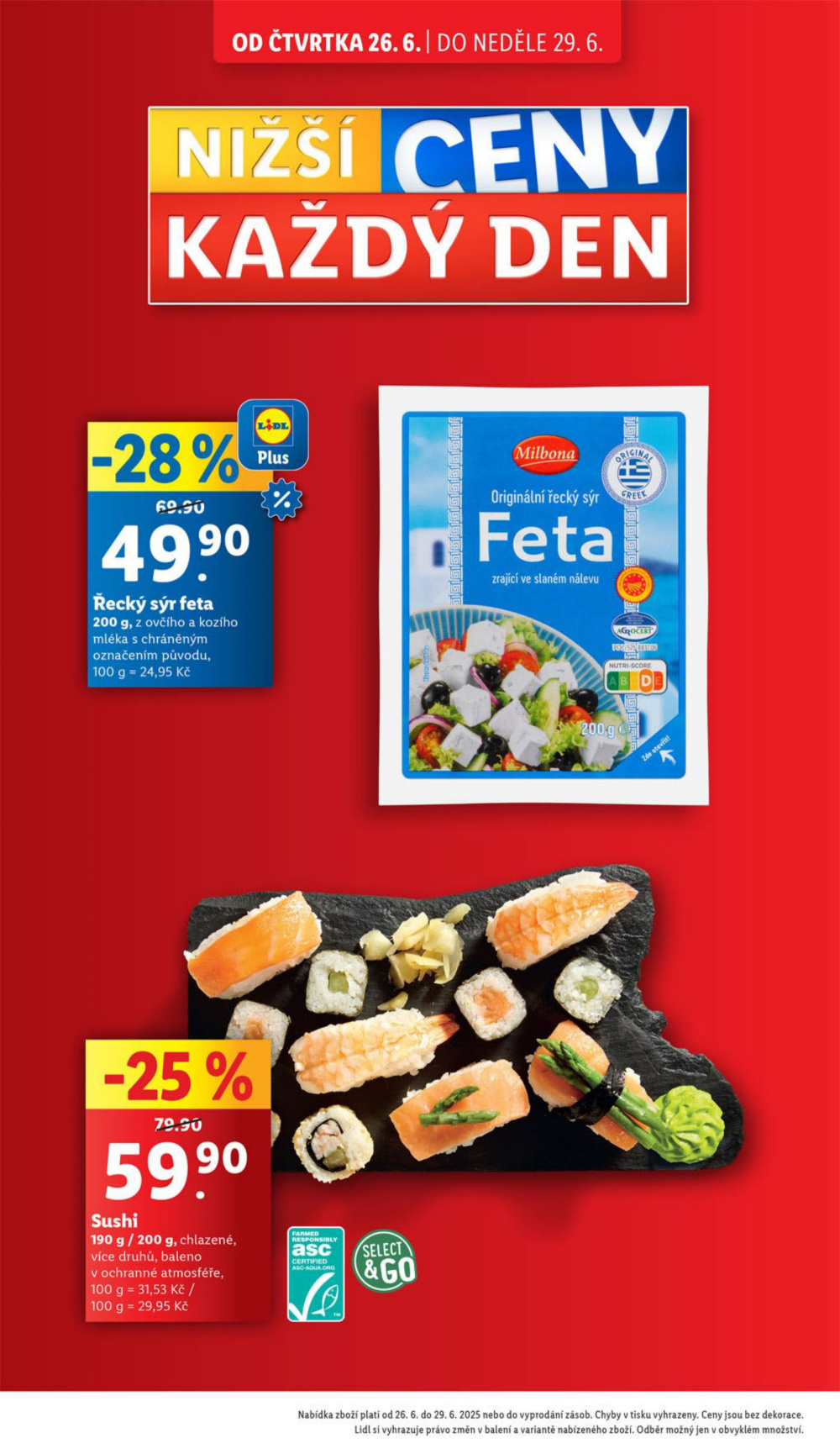 Leták Lidl leták od čtvrtka - Škola končí, zábava začíná - strana 4