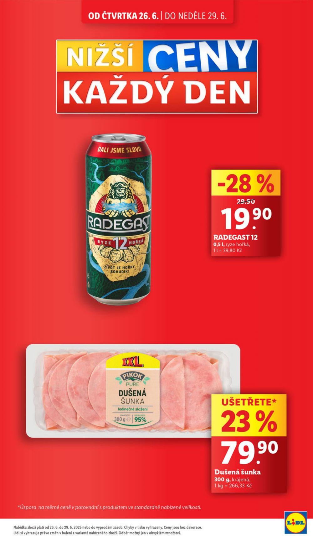 Leták Lidl leták od čtvrtka - Škola končí, zábava začíná - strana 5