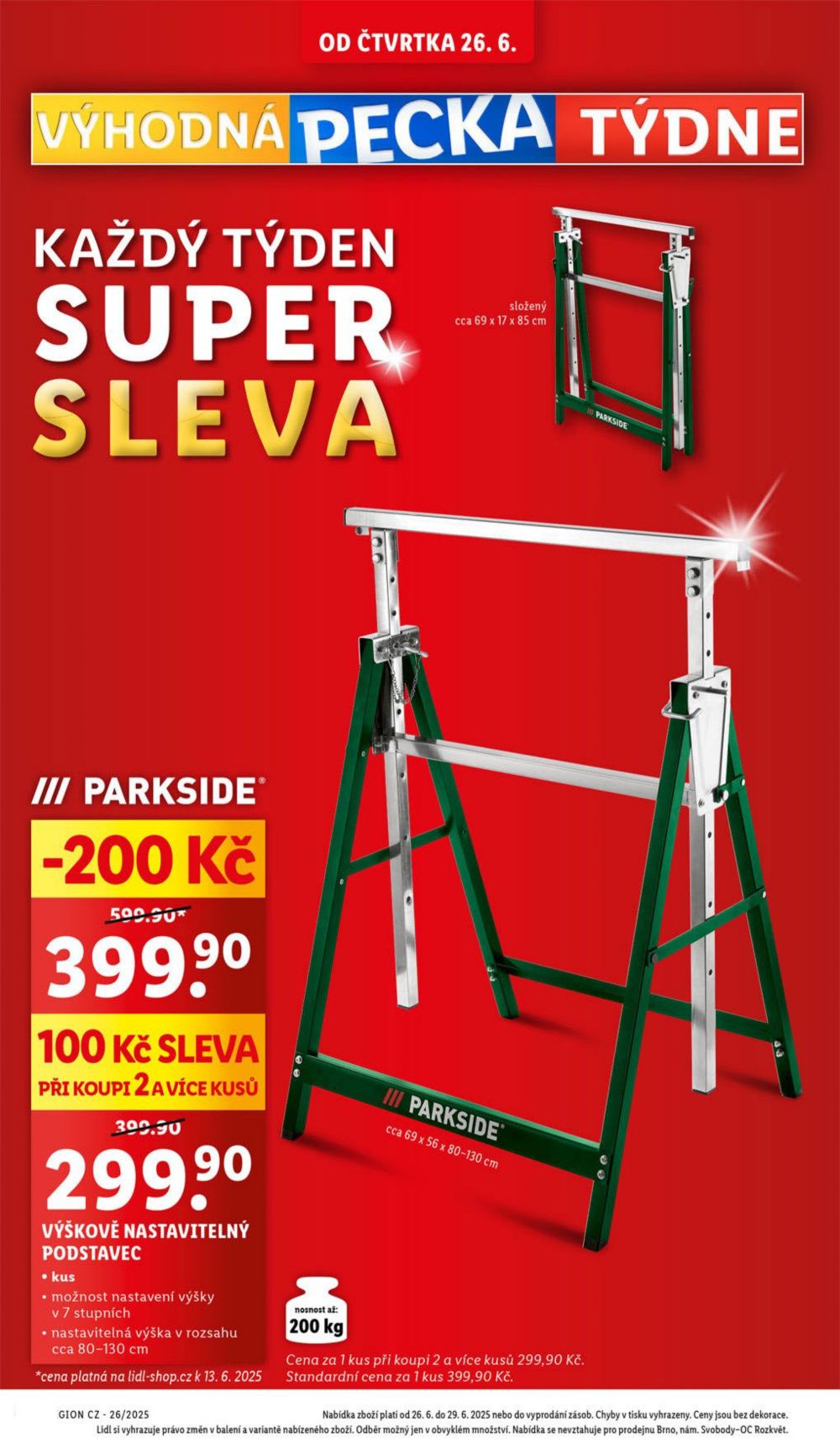 Leták Lidl leták od čtvrtka - Škola končí, zábava začíná - strana 6