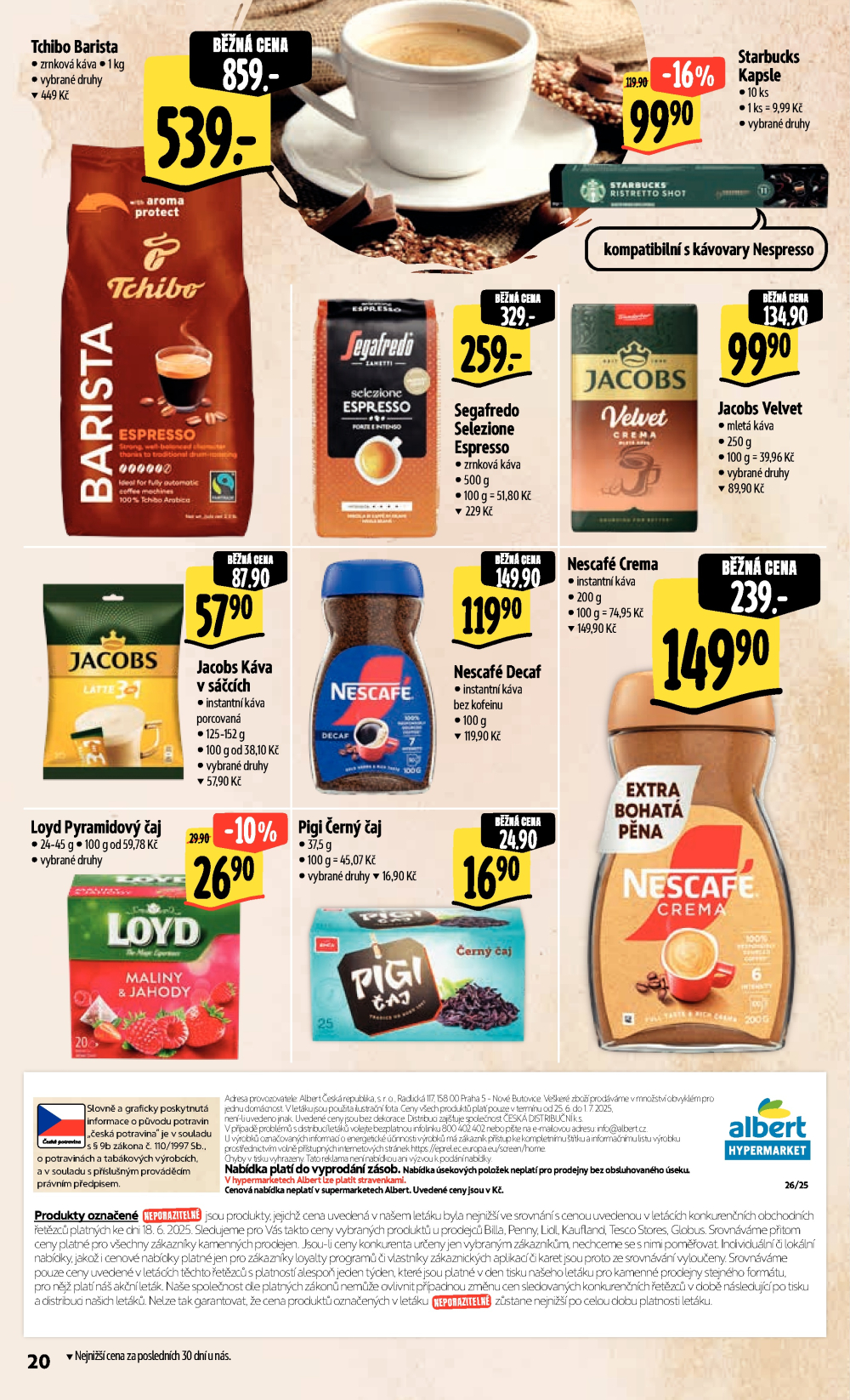 Leták Albert Hypermarket leták - strana 29