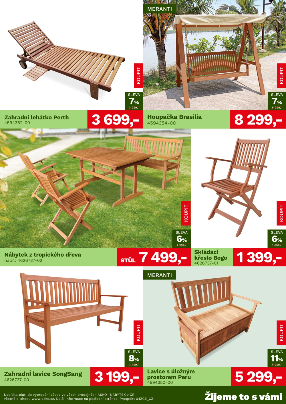 Leták ASKO nábytek leták - Jaro - léto - strana 10