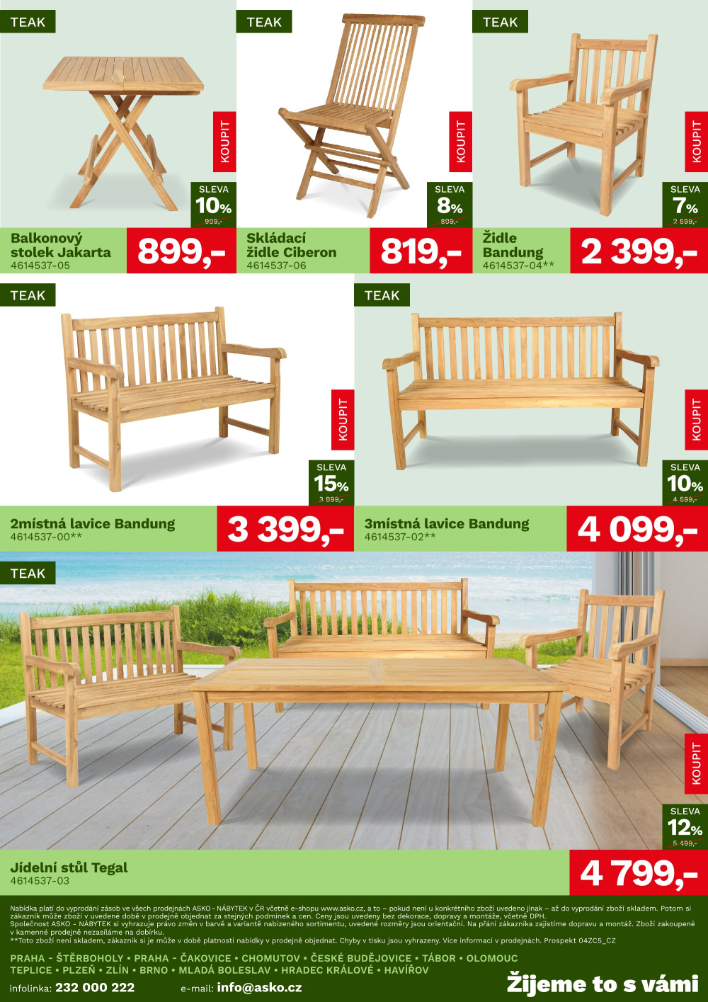 Leták ASKO nábytek leták - Jaro - léto - strana 11