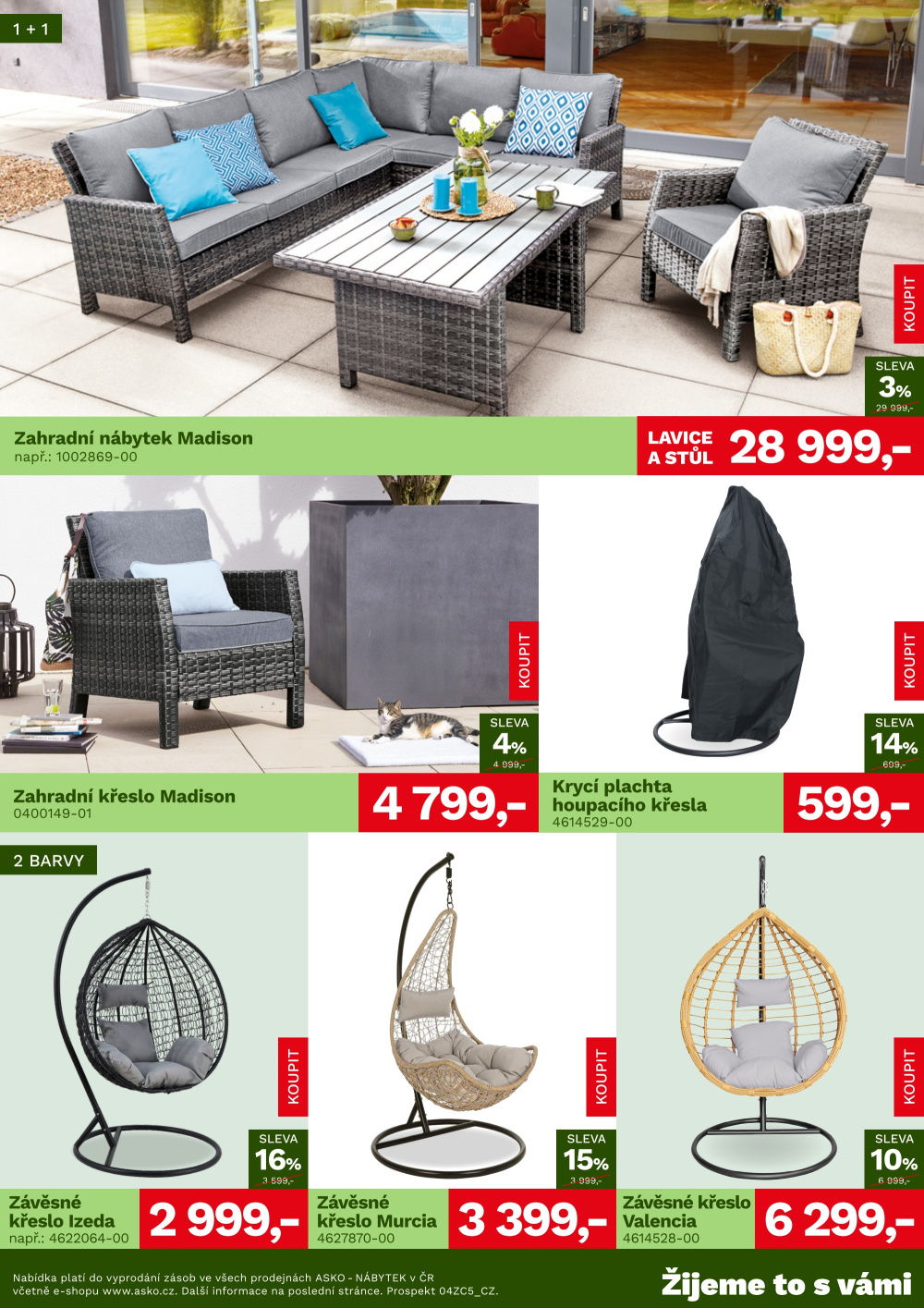 Leták ASKO nábytek leták - Jaro - léto - strana 4