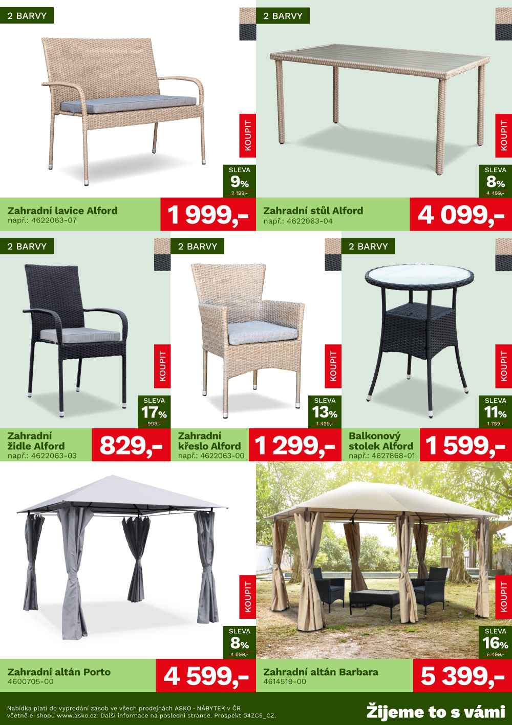 Leták ASKO nábytek leták - Jaro - léto - strana 5