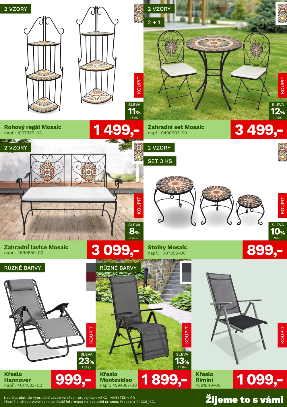 Leták ASKO nábytek leták - Jaro - léto - strana 6