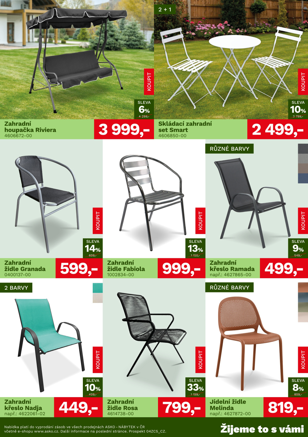 Leták ASKO nábytek leták - Jaro - léto - strana 8