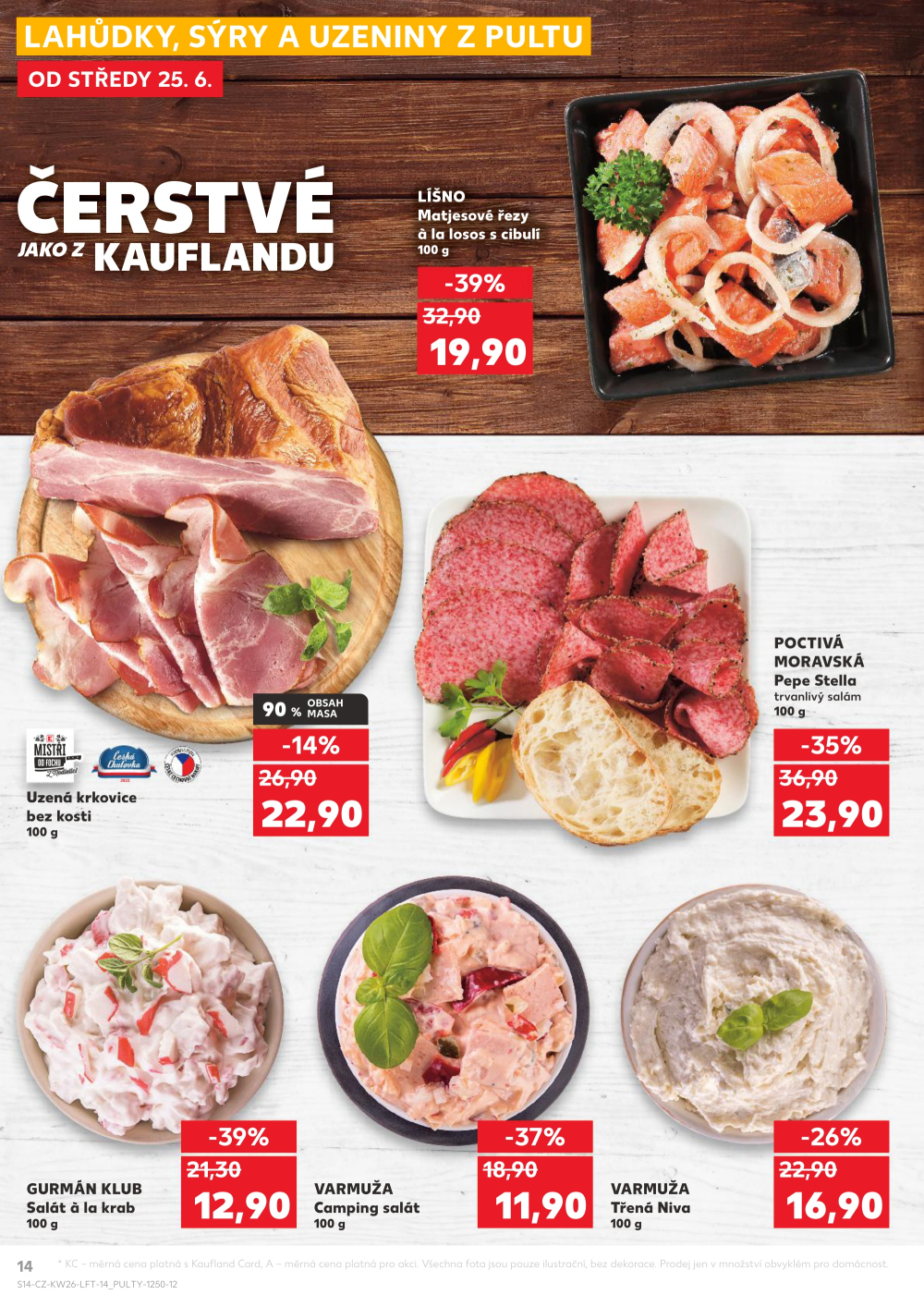 Leták Kaufland leták Praha 4 - Michle - strana 14