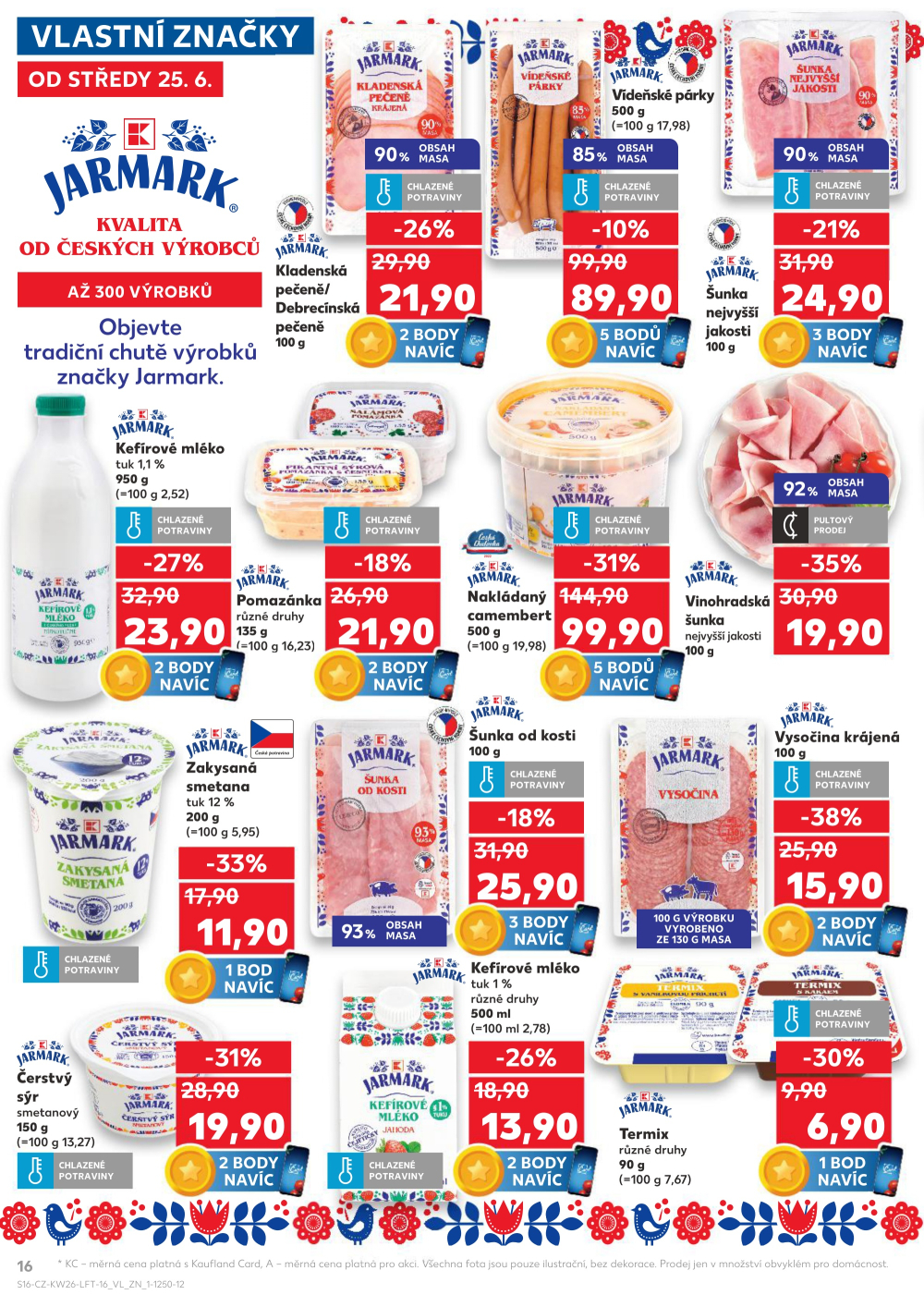 Leták Kaufland leták Praha 4 - Michle - strana 16