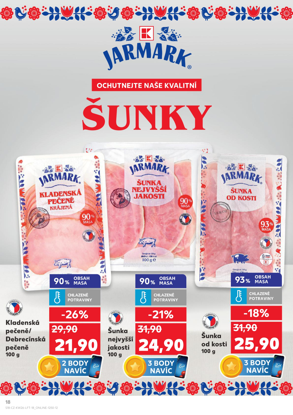 Leták Kaufland leták Praha 4 - Michle - strana 18