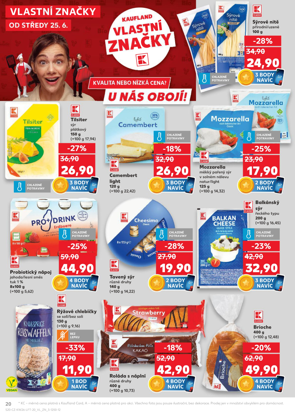 Leták Kaufland leták Praha 4 - Michle - strana 20