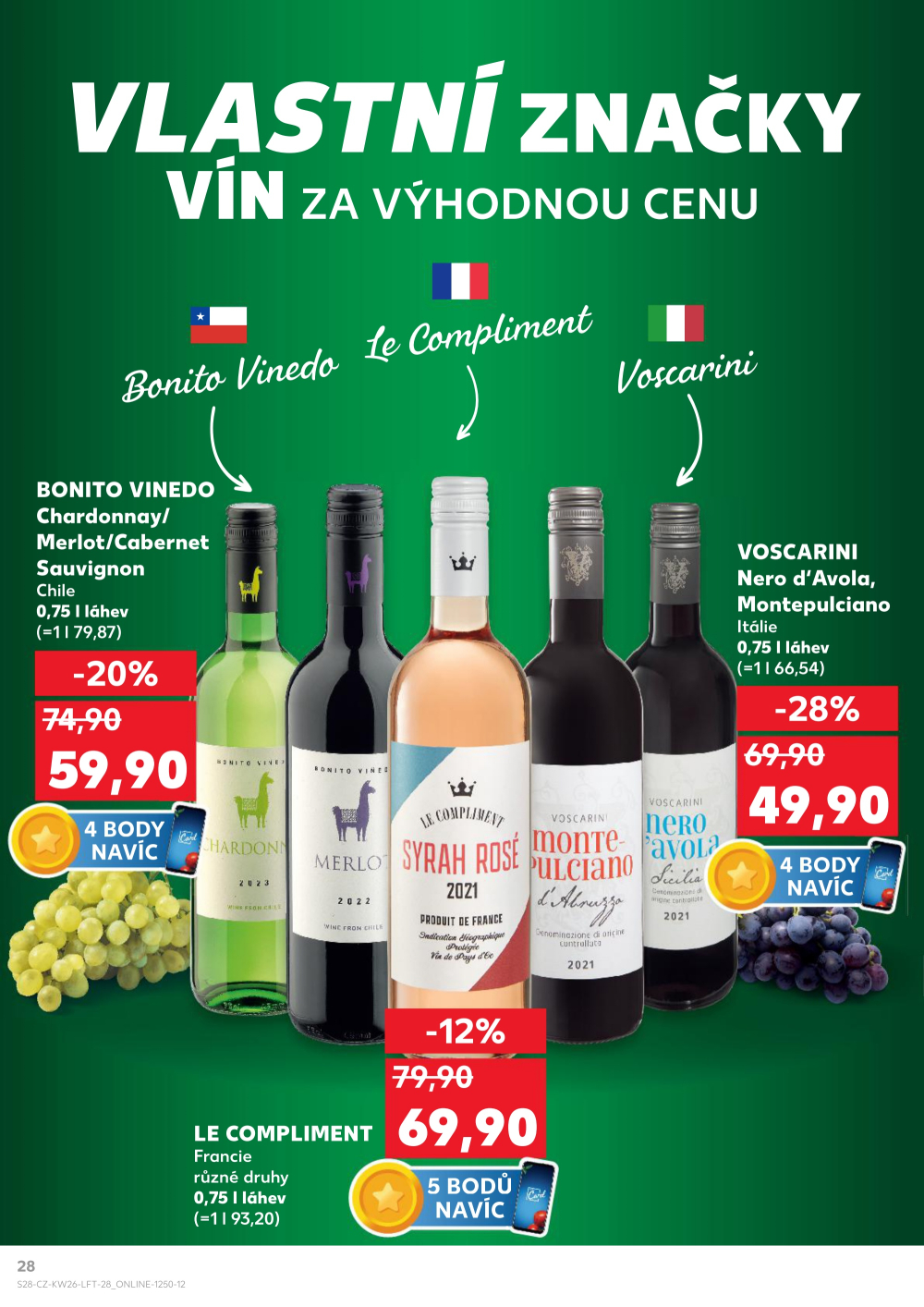 Leták Kaufland leták Praha 4 - Michle - strana 28