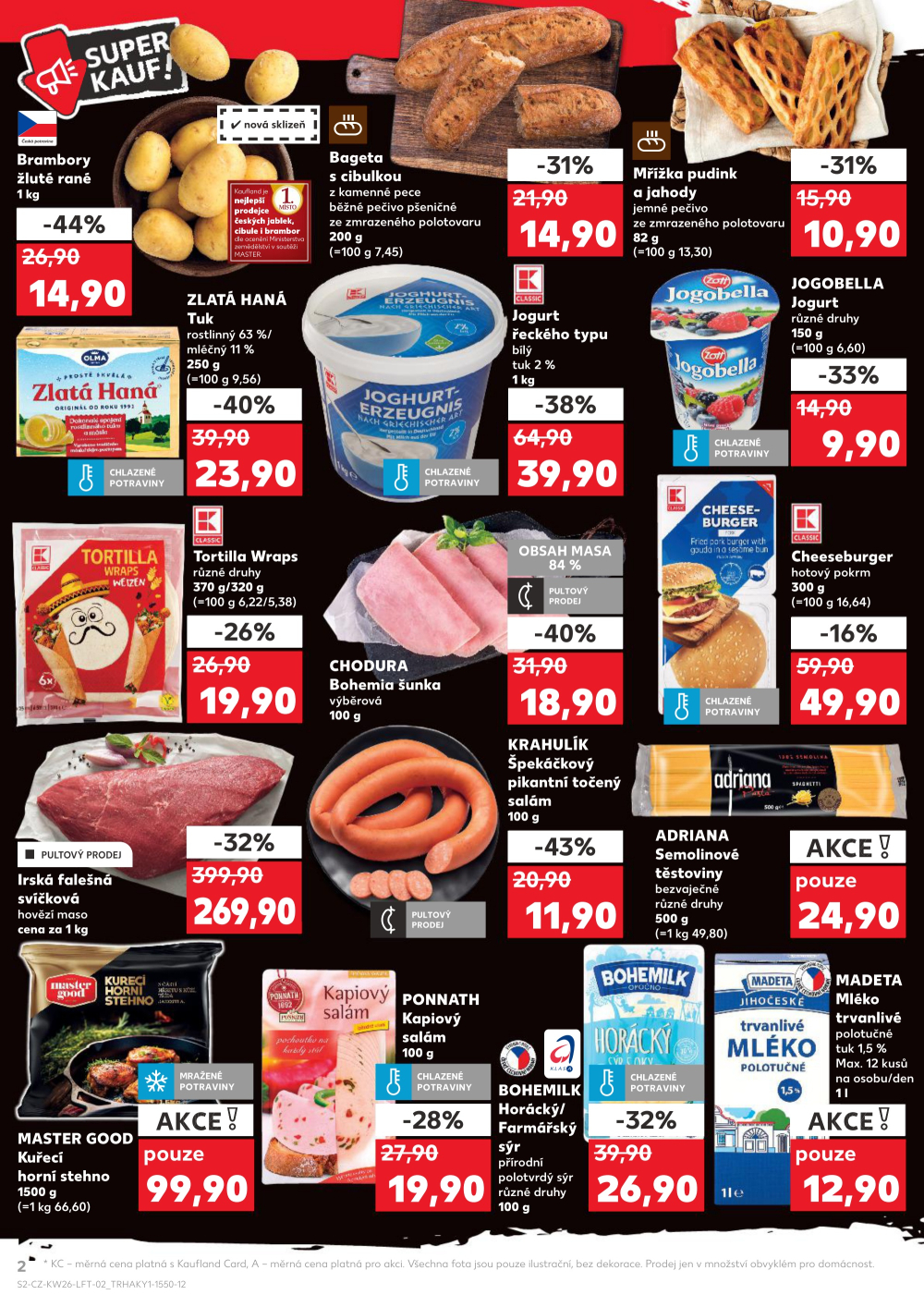 Leták Kaufland leták Praha 4 - Michle - strana 2