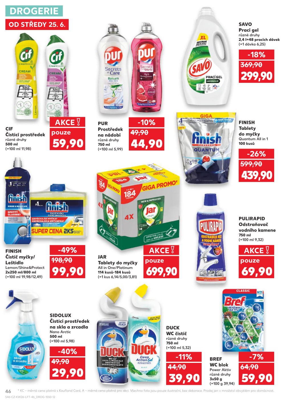 Leták Kaufland leták Praha 4 - Michle - strana 46