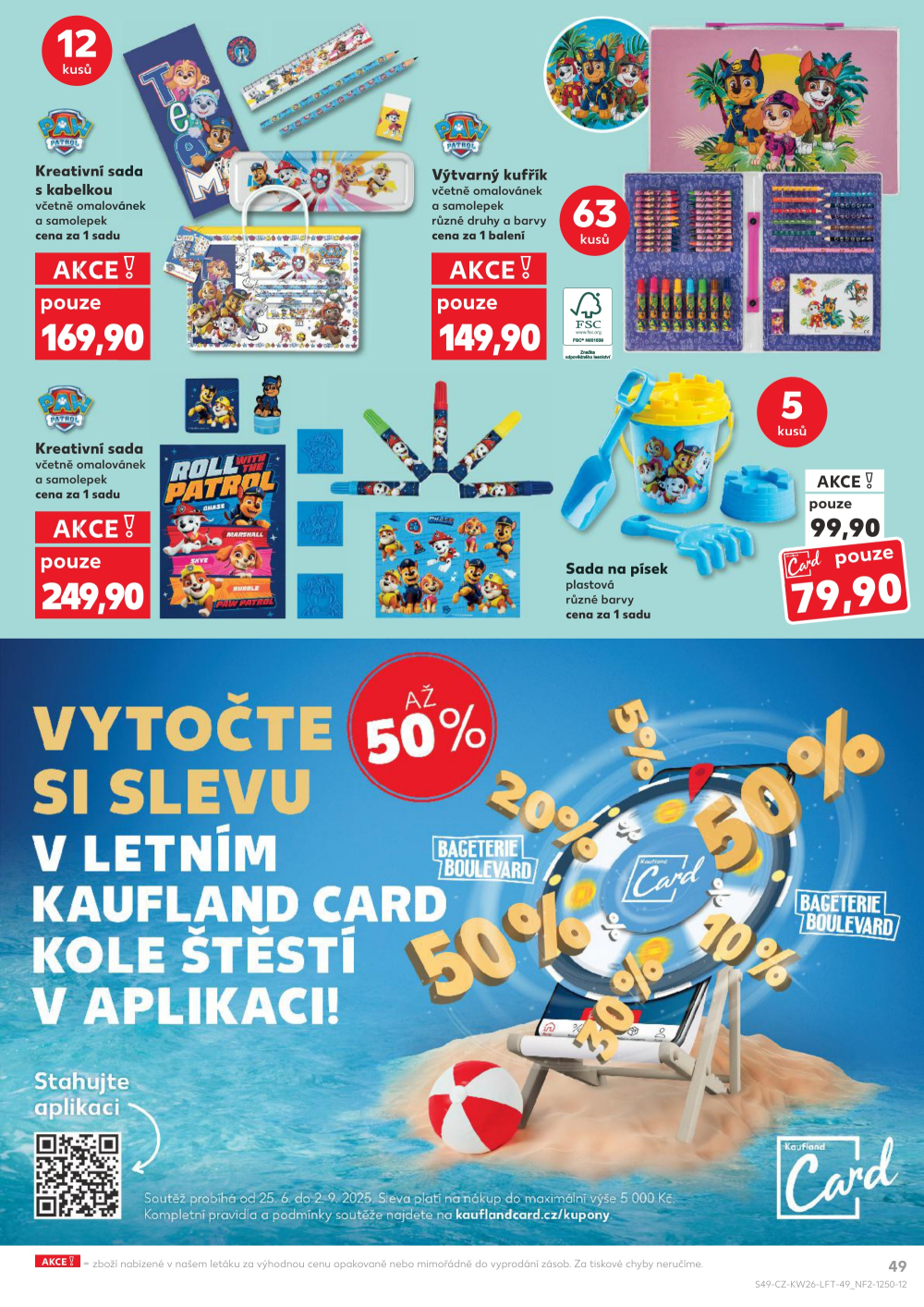 Leták Kaufland leták Praha 4 - Michle - strana 49