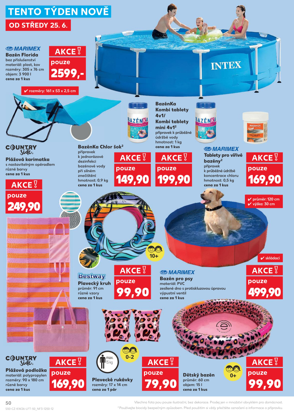Leták Kaufland leták Praha 4 - Michle - strana 50